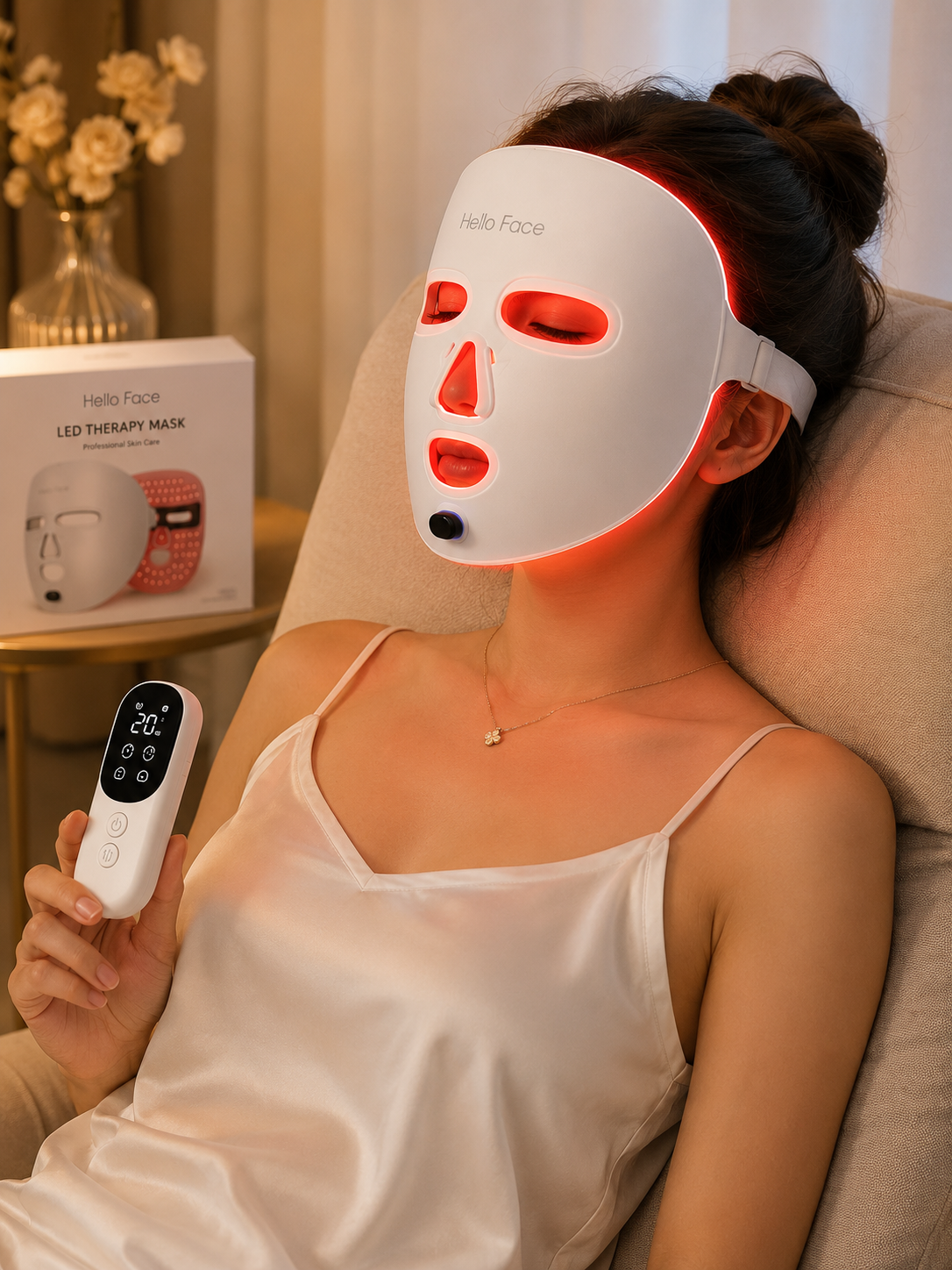 Red Light Therapy Mask For Face For Skincare